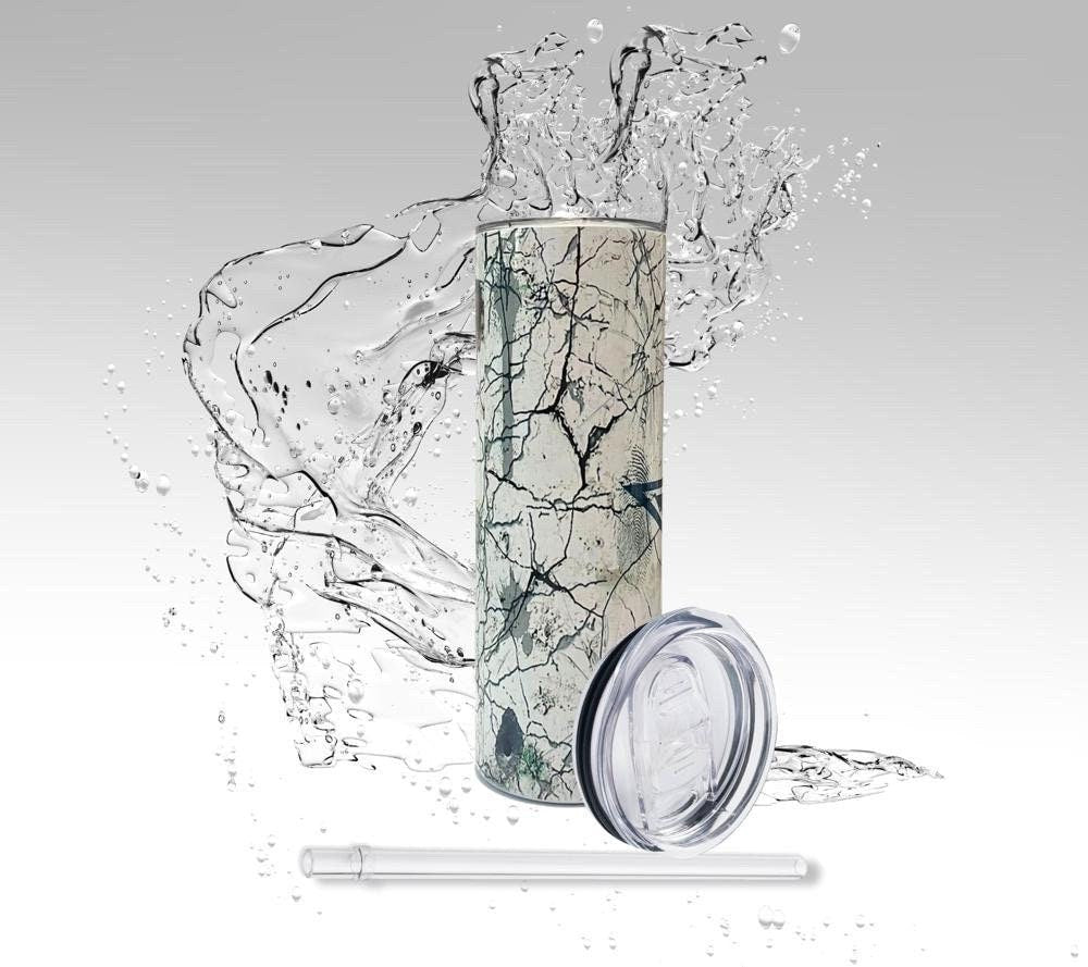 Cowboys Cracked Wall Skinny Tumbler