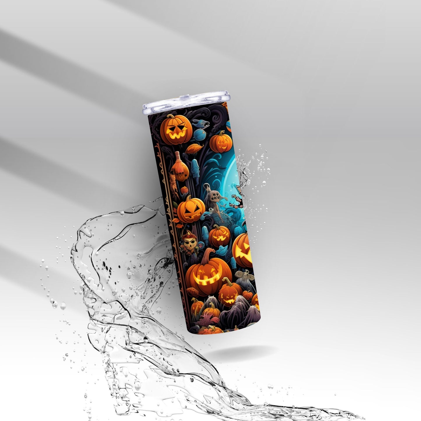 Halloween Tumbler: Witchy Pumpkin Patch, Sublimation Insulated Tumbler