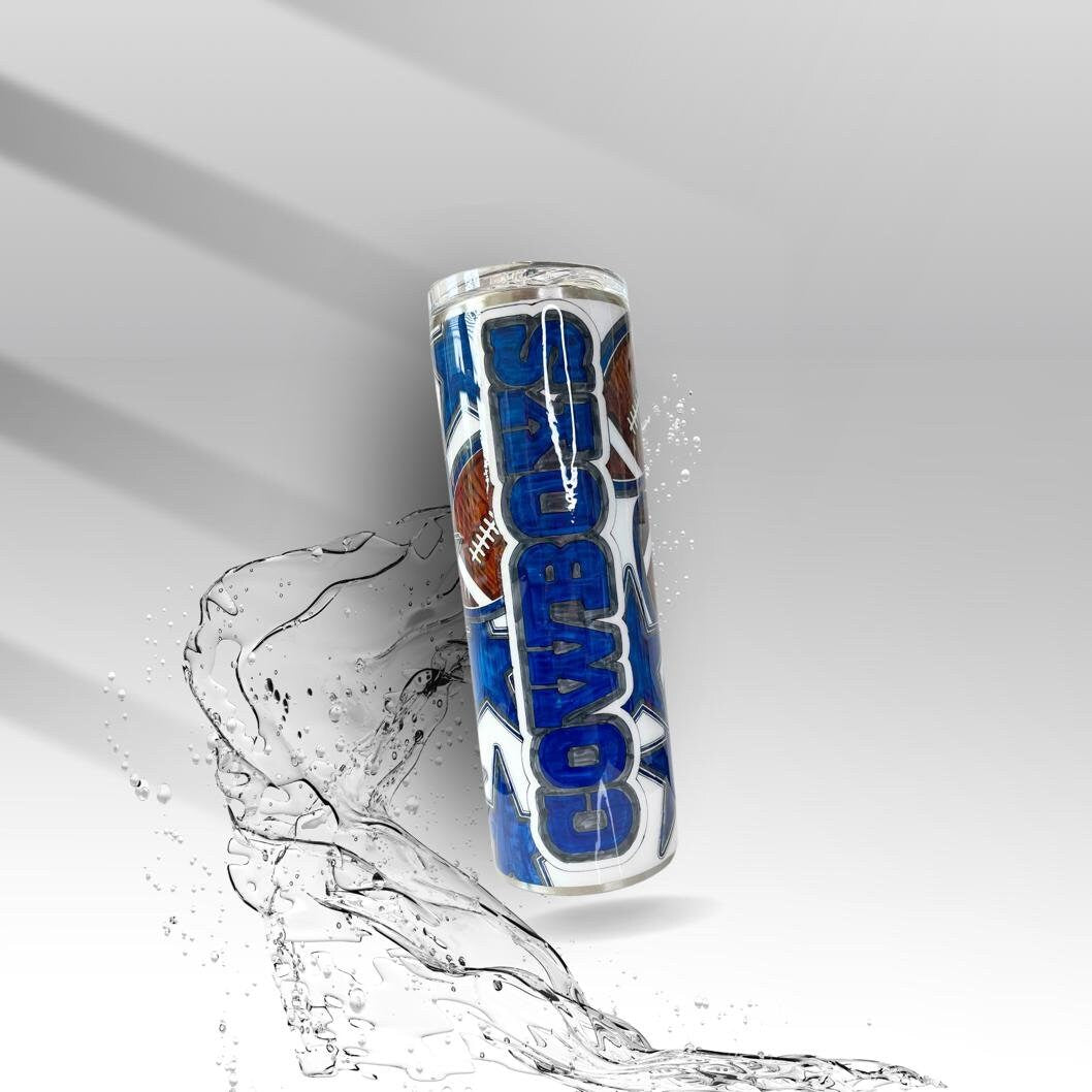 Dallas Cowboys, Epoxy Insulated Tumbler