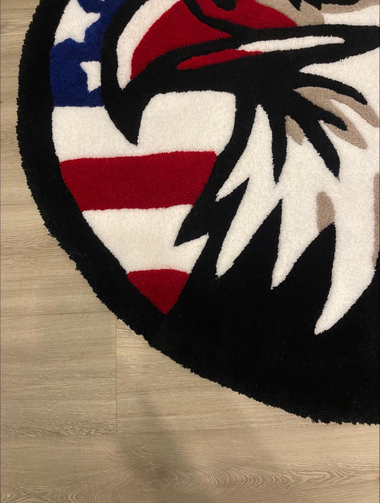 American Eagle Tufted Rug – Loud, Proud & Handcrafted in Texas!