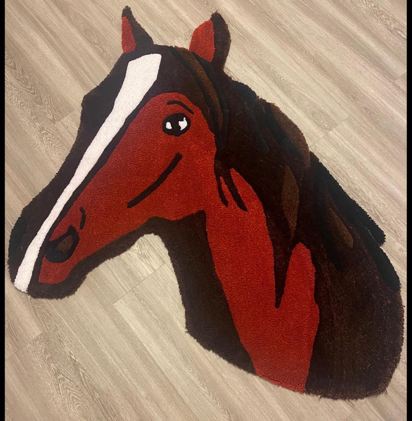 Custom Tufted Acrylic Yarn Rug - Handmade Veteran Owned - Made in Texas