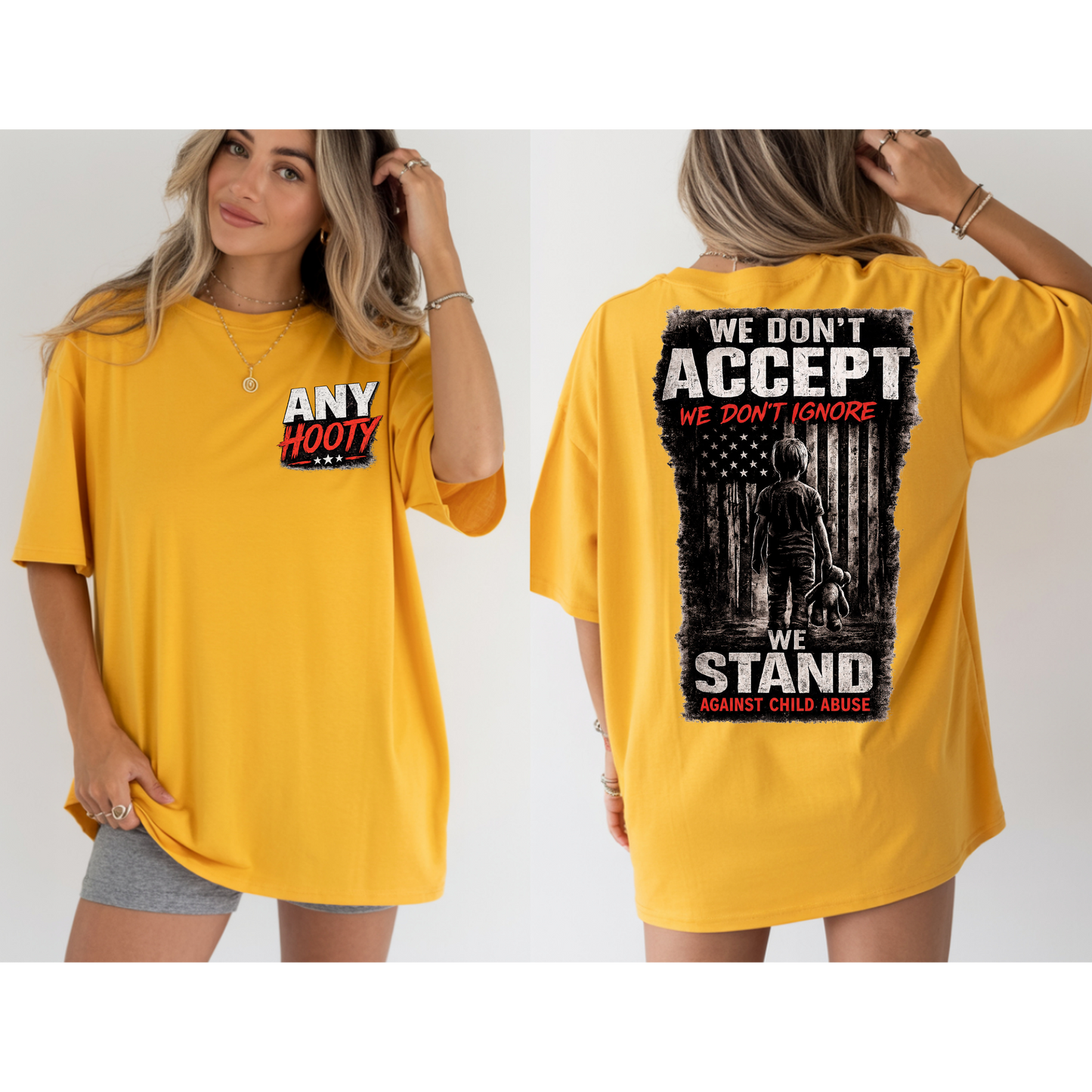 🖤 We Stand Against Child Abuse Shirt | Awareness Graphic Tee | Protect Children Statement Shirt | Anti Abuse Advocacy Apparel