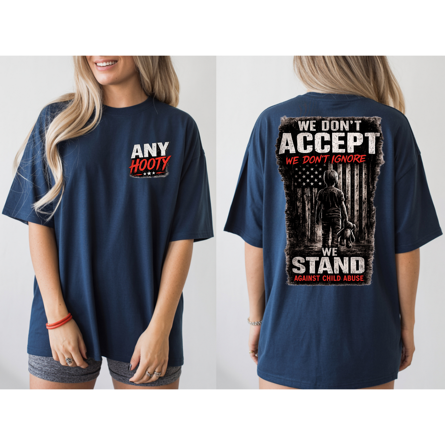 🖤 We Stand Against Child Abuse Shirt | Awareness Graphic Tee | Protect Children Statement Shirt | Anti Abuse Advocacy Apparel