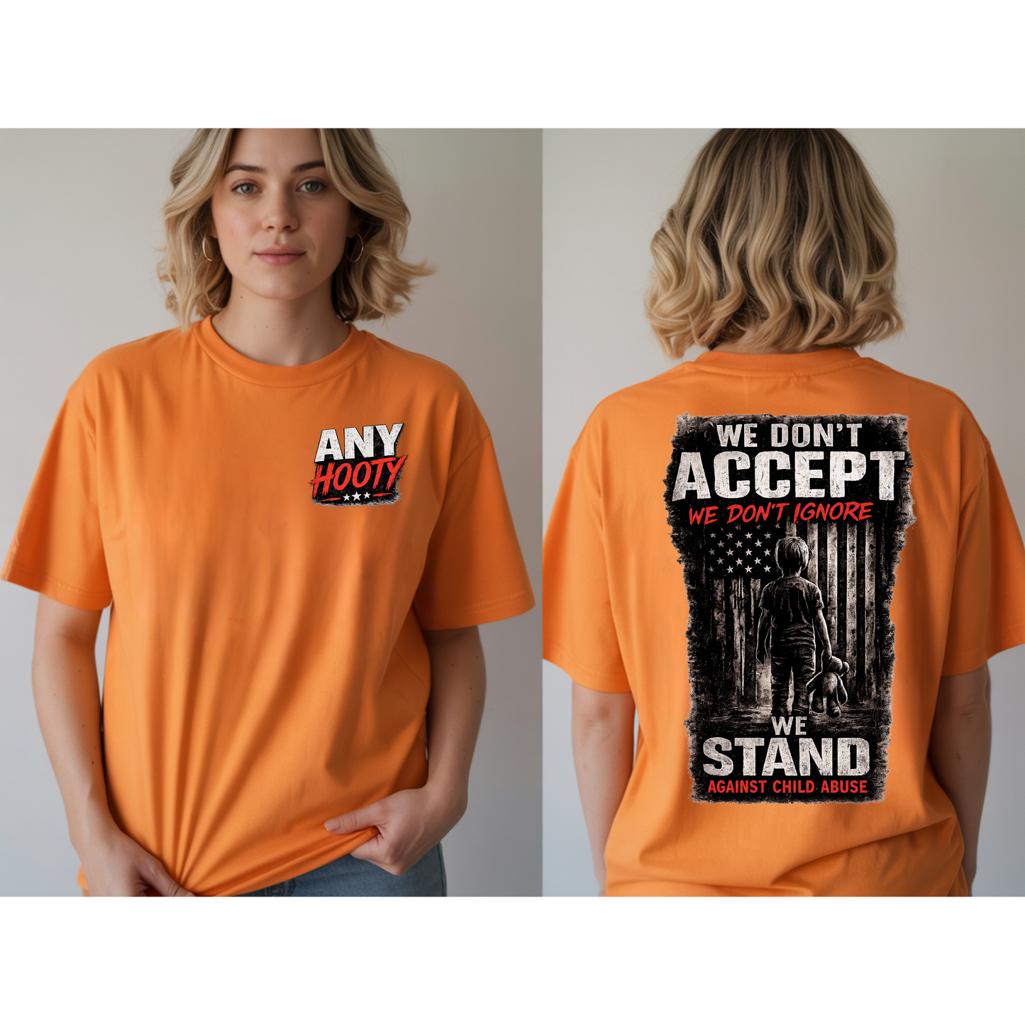 🖤 We Stand Against Child Abuse Shirt | Awareness Graphic Tee | Protect Children Statement Shirt | Anti Abuse Advocacy Apparel