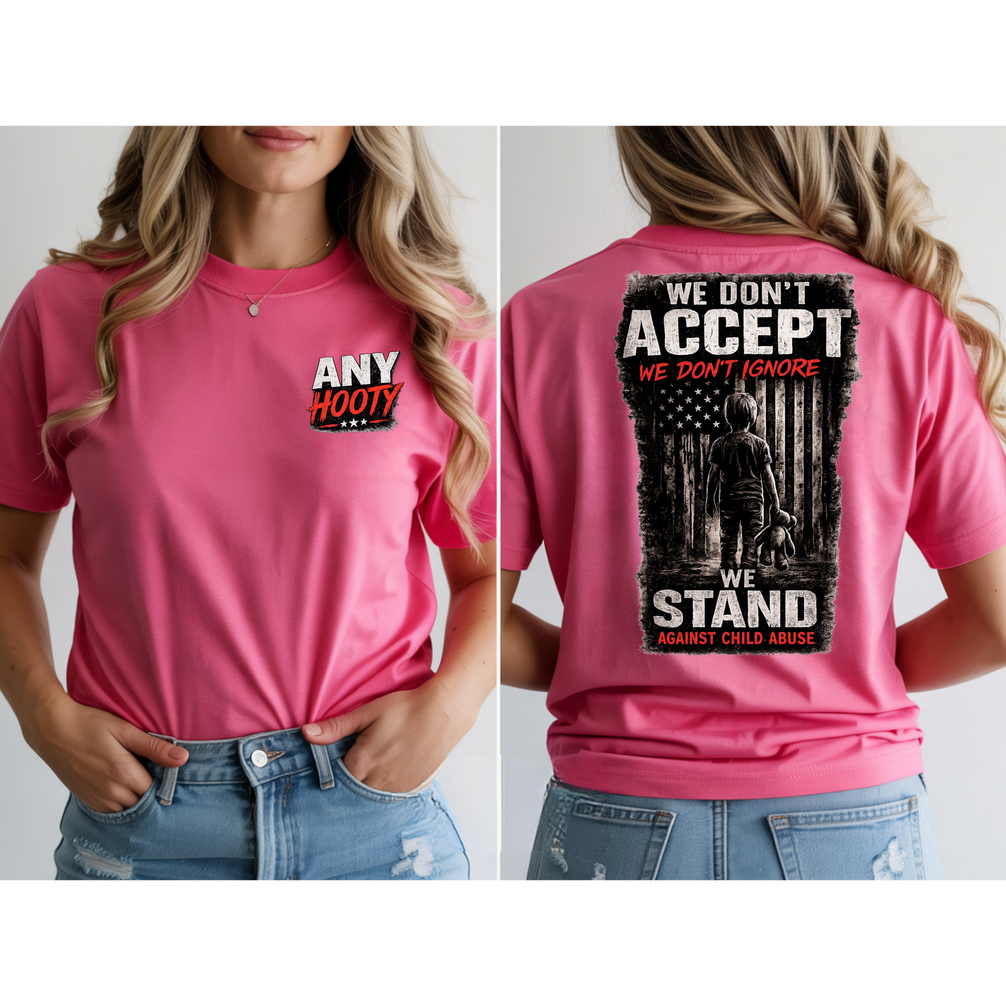 🖤 We Stand Against Child Abuse Shirt | Awareness Graphic Tee | Protect Children Statement Shirt | Anti Abuse Advocacy Apparel