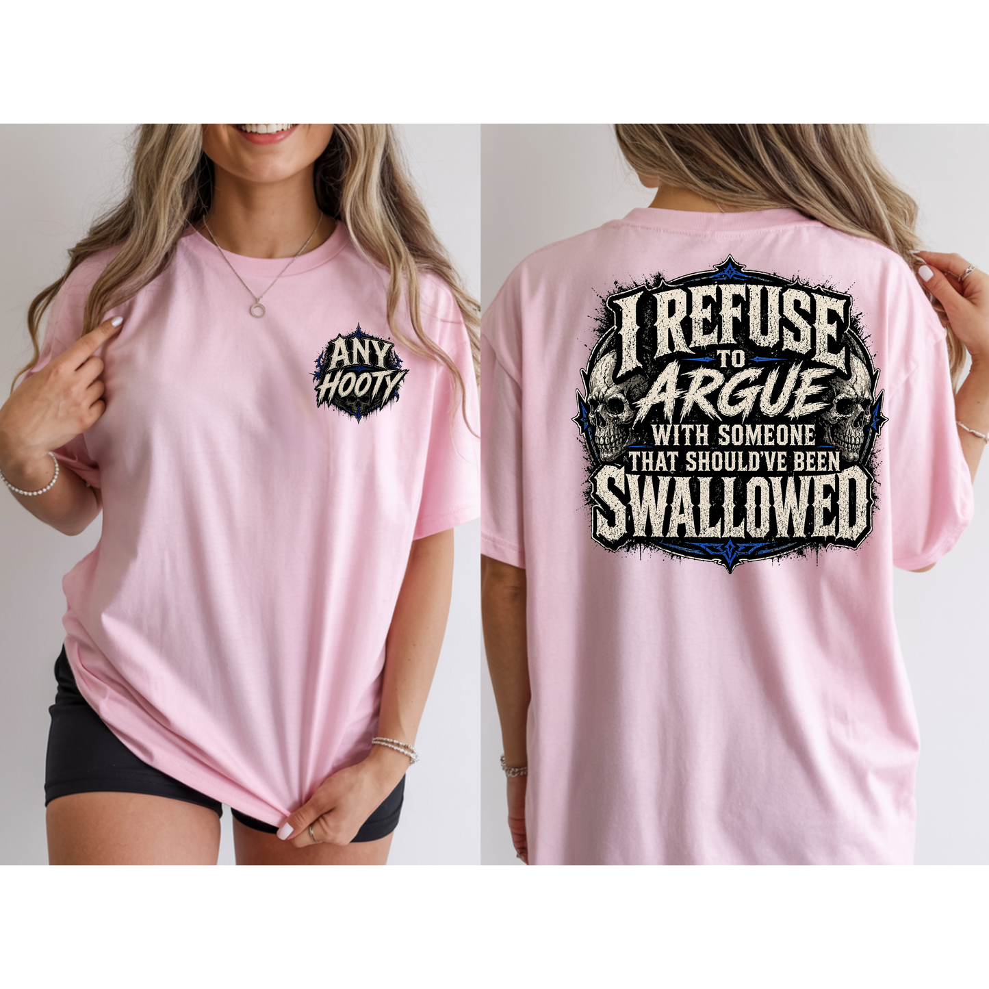 🖤 I Refuse To Argue Funny Shirt | Sarcastic Humor Tee | Savage Quote Graphic Shirt | Edgy Statement Apparel