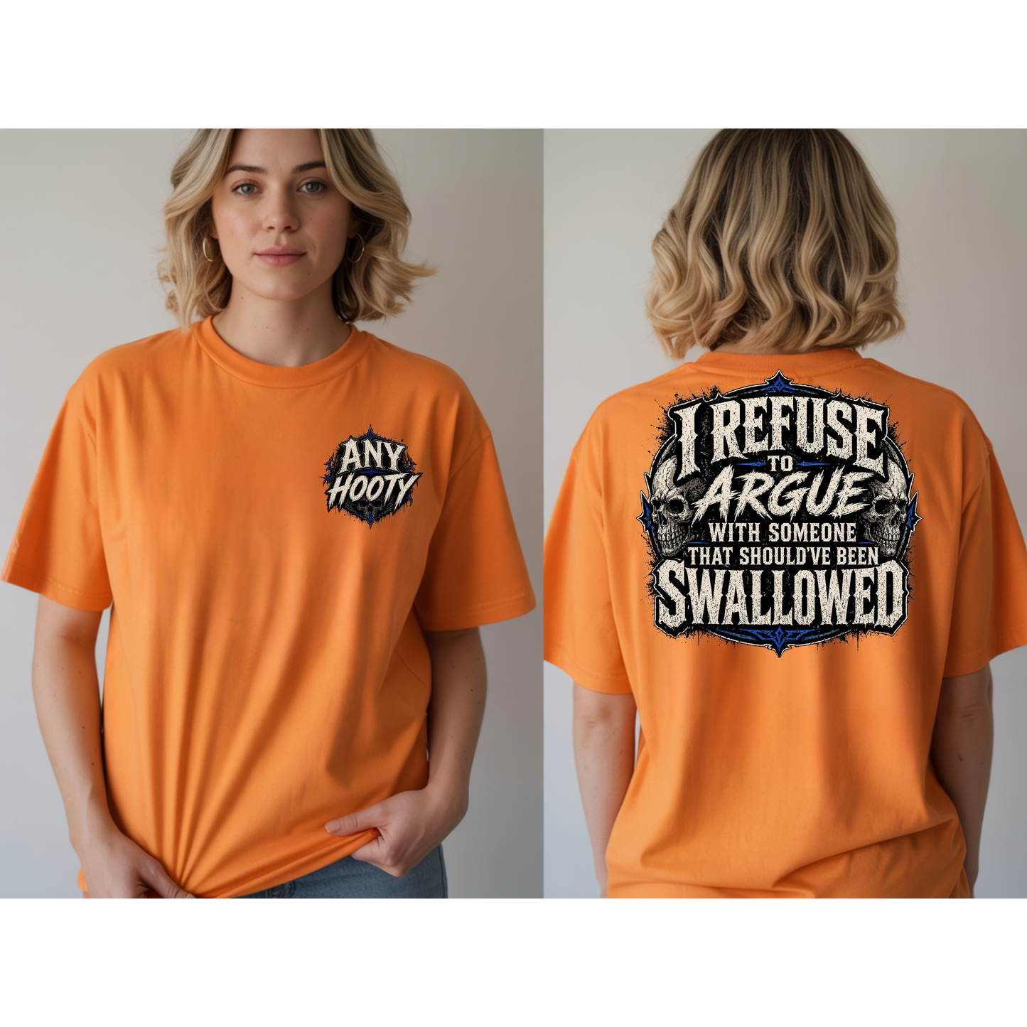🖤 I Refuse To Argue Funny Shirt | Sarcastic Humor Tee | Savage Quote Graphic Shirt | Edgy Statement Apparel