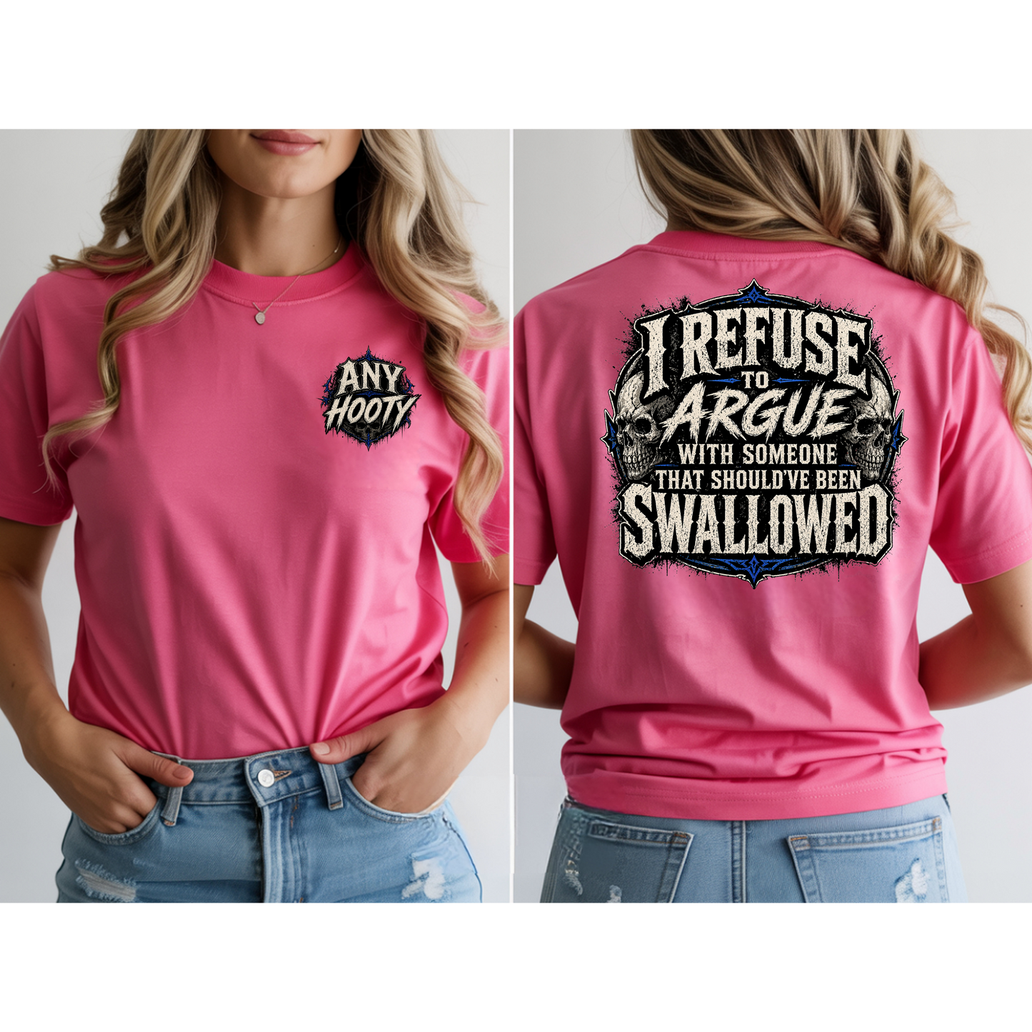 🖤 I Refuse To Argue Funny Shirt | Sarcastic Humor Tee | Savage Quote Graphic Shirt | Edgy Statement Apparel