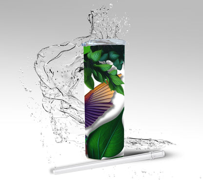 3D Hunmingbirds, Sublimation Insulated Tumbler