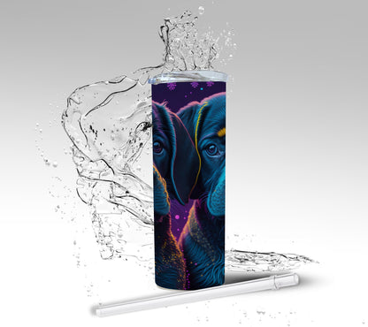 Glitter Puppies, Sublimation Insulated Tumbler
