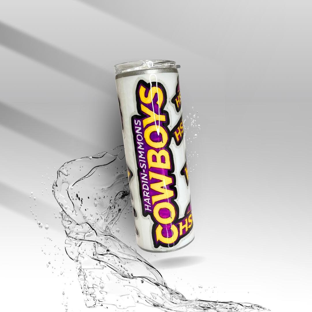 Hardin Simmons University, Epoxy Insulated Tumbler