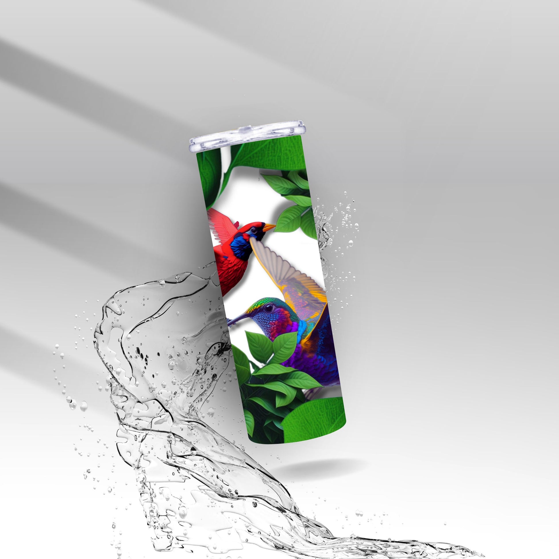 3D Hunmingbirds, Sublimation Insulated Tumbler