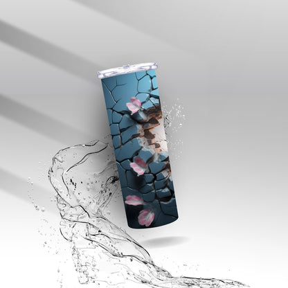 3D Illusion Butterfly, Sublimation Insulated Tumbler
