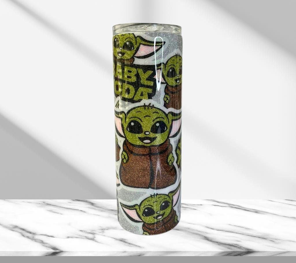 Baby Yoda, Epoxy Insulated Tumbler