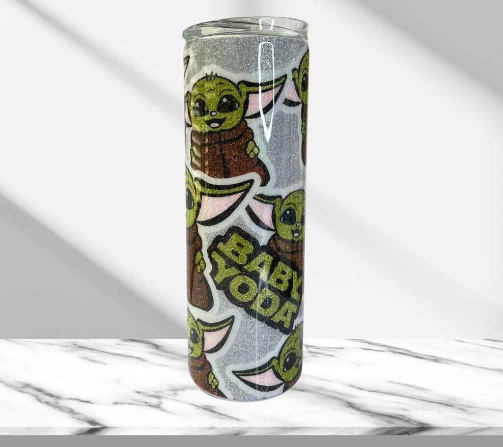 Baby Yoda, Epoxy Insulated Tumbler