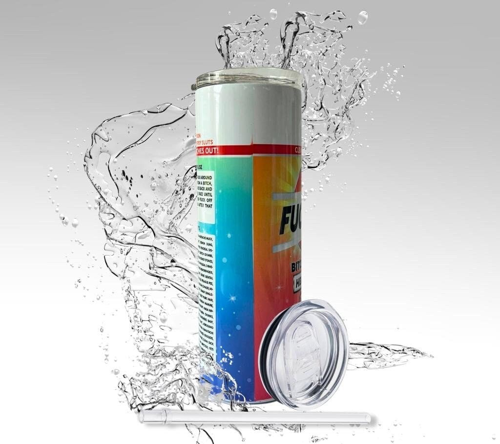 F*ck Off Spray Tumbler, Funny 20 Oz