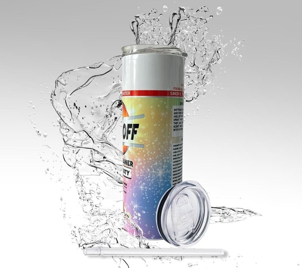 F*ck Off Spray Tumbler, Funny 20 Oz