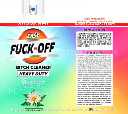 F*ck Off Spray Tumbler, Funny 20 Oz
