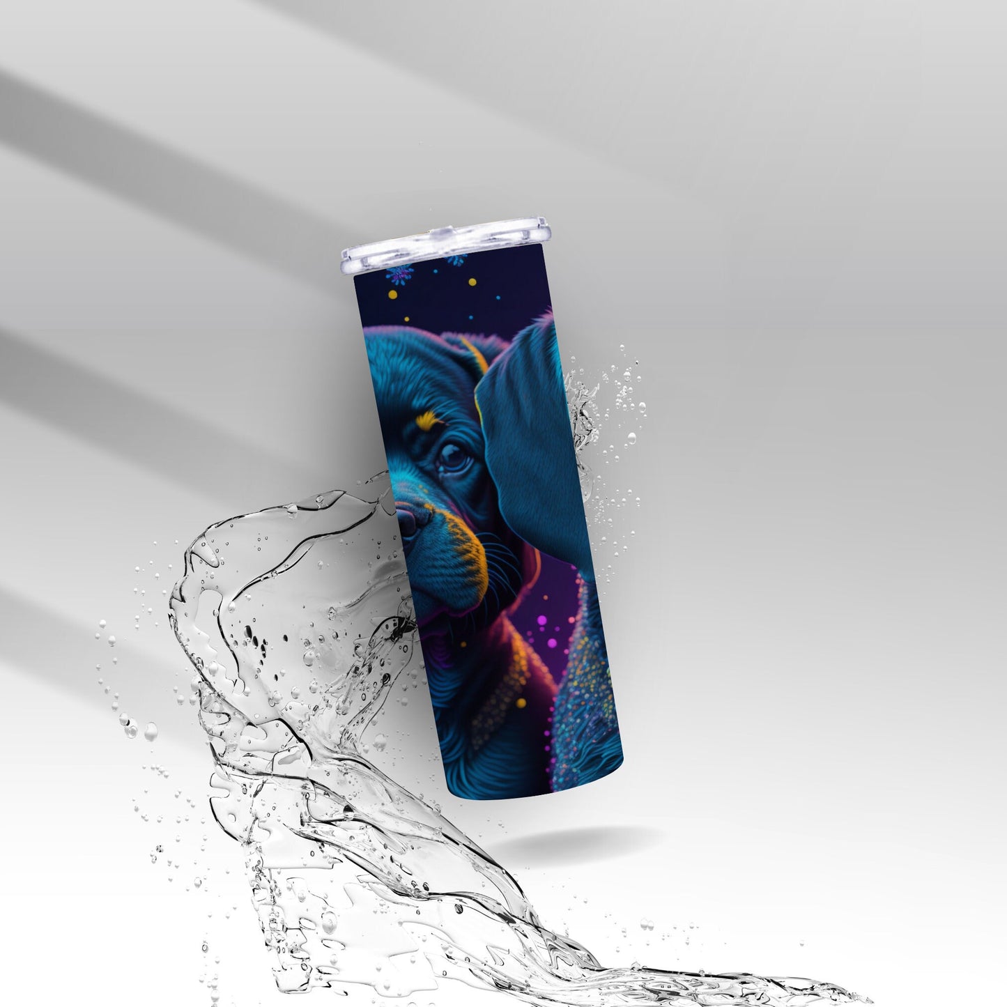 Glitter Puppies, Sublimation Insulated Tumbler