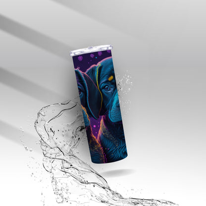 Glitter Puppies, Sublimation Insulated Tumbler