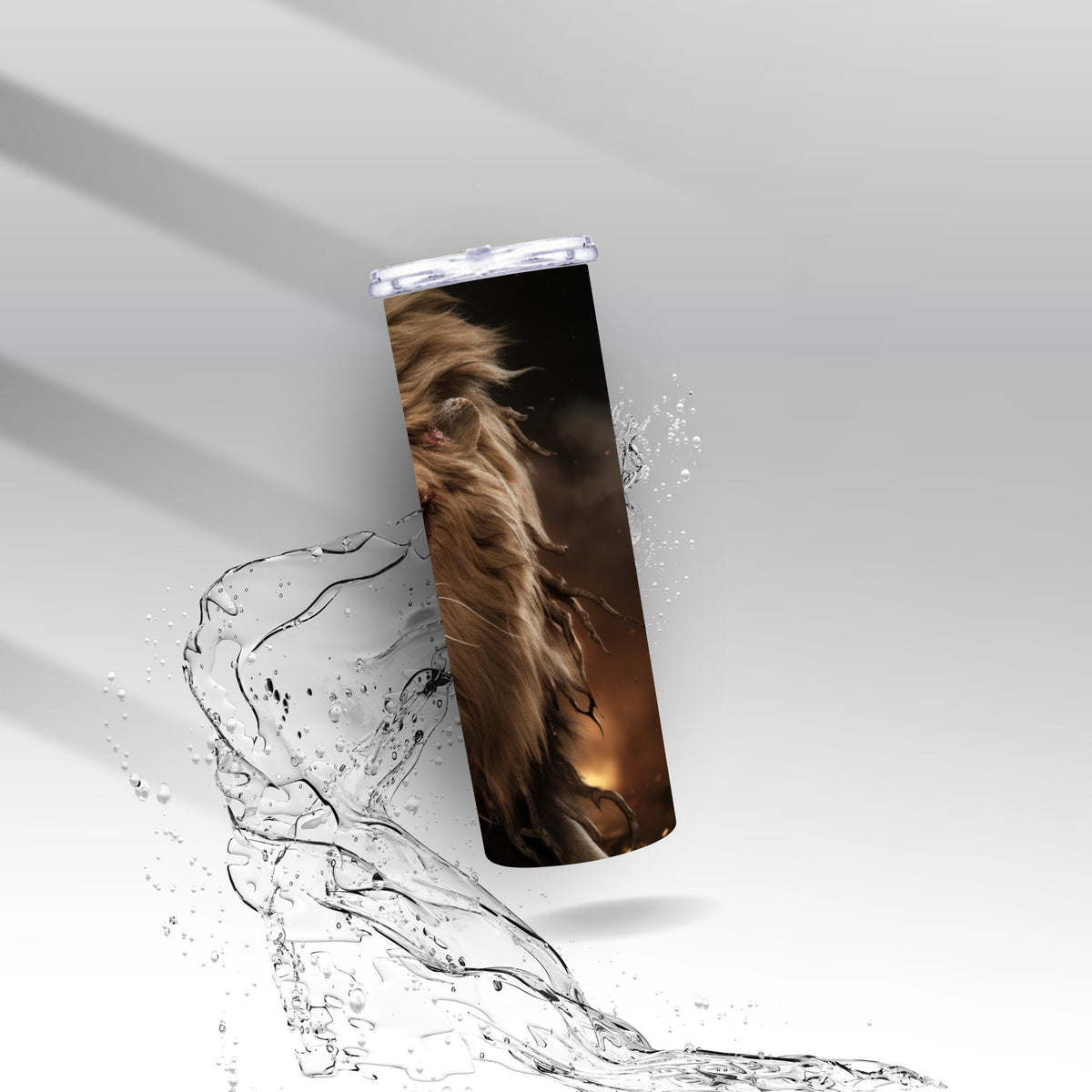 Zombie Lion, Sublimation Insulated Tumbler