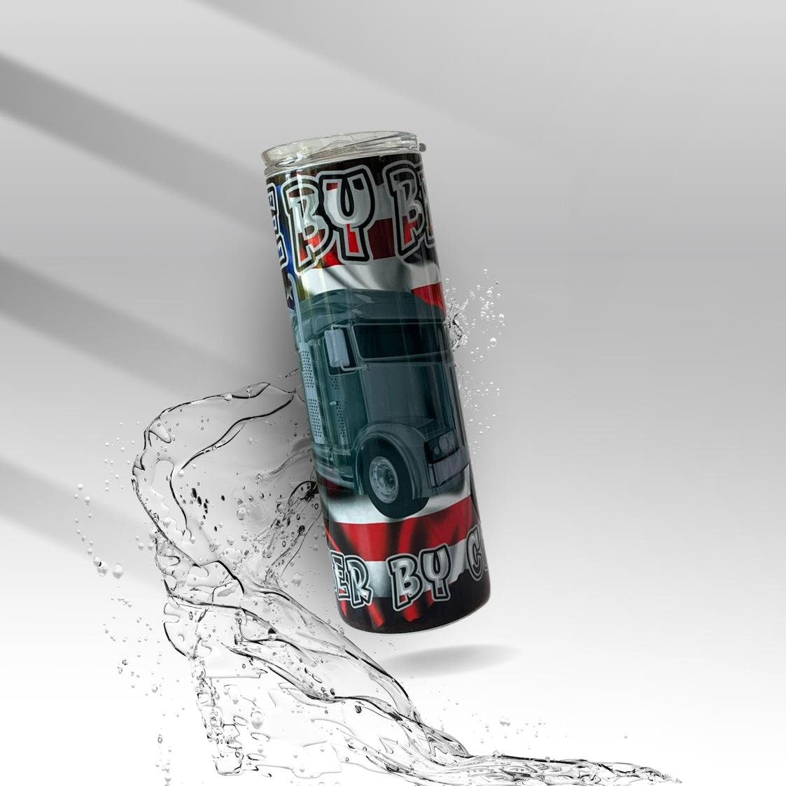 American Truck Driver, Sublimation Insulated Tumbler