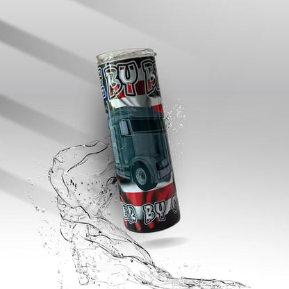 American Truck Driver, Sublimation Insulated Tumbler