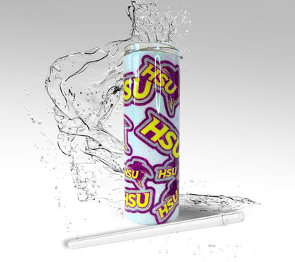 Hardin Simmons University Tumbler, College Sports Stainless Steel Drinking Cup