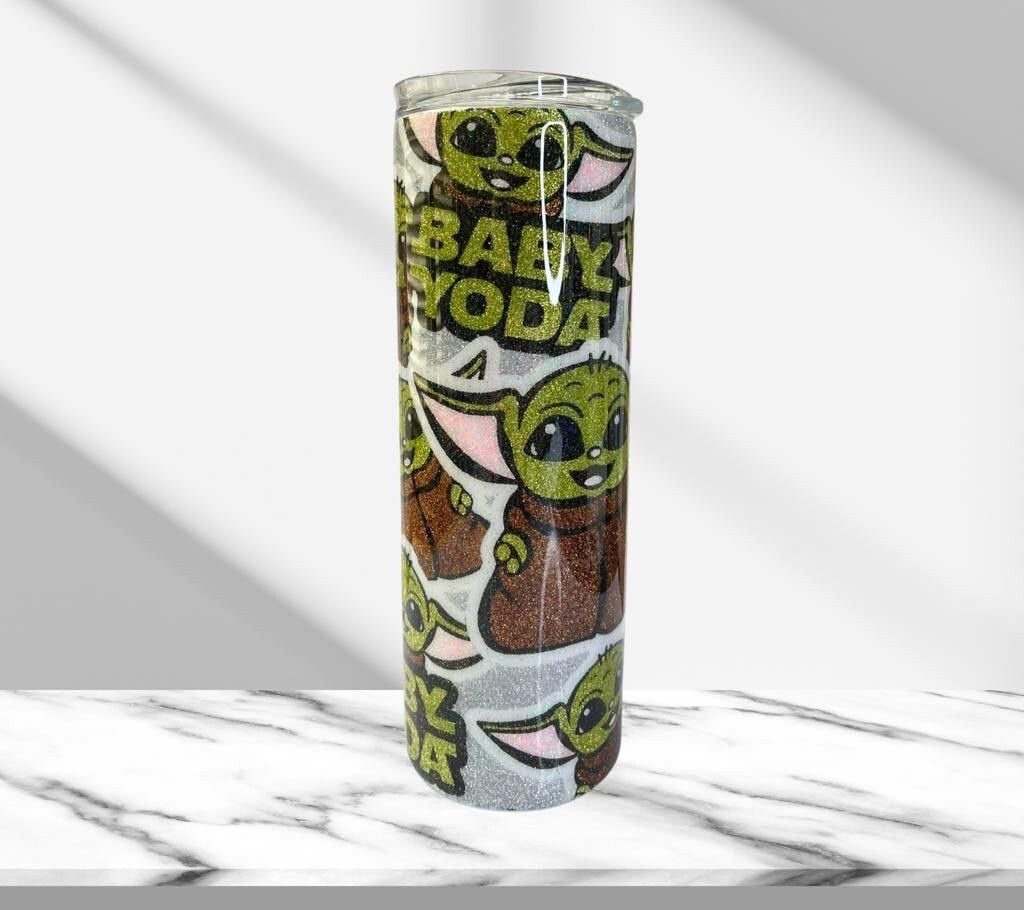 Baby Yoda, Epoxy Insulated Tumbler