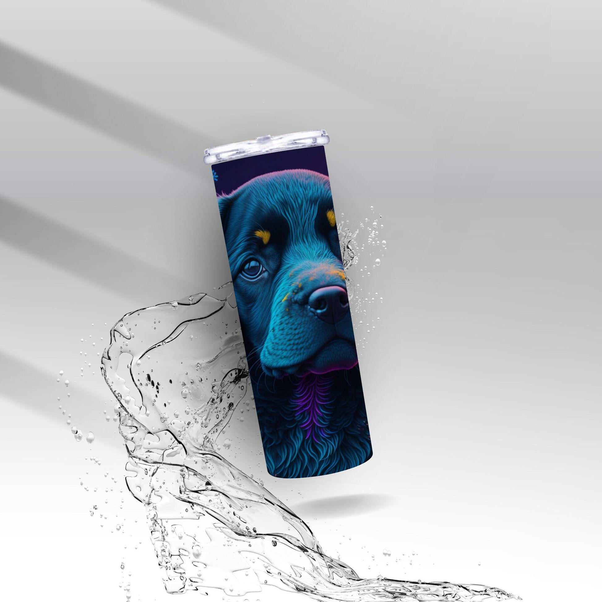 Glitter Puppies, Sublimation Insulated Tumbler