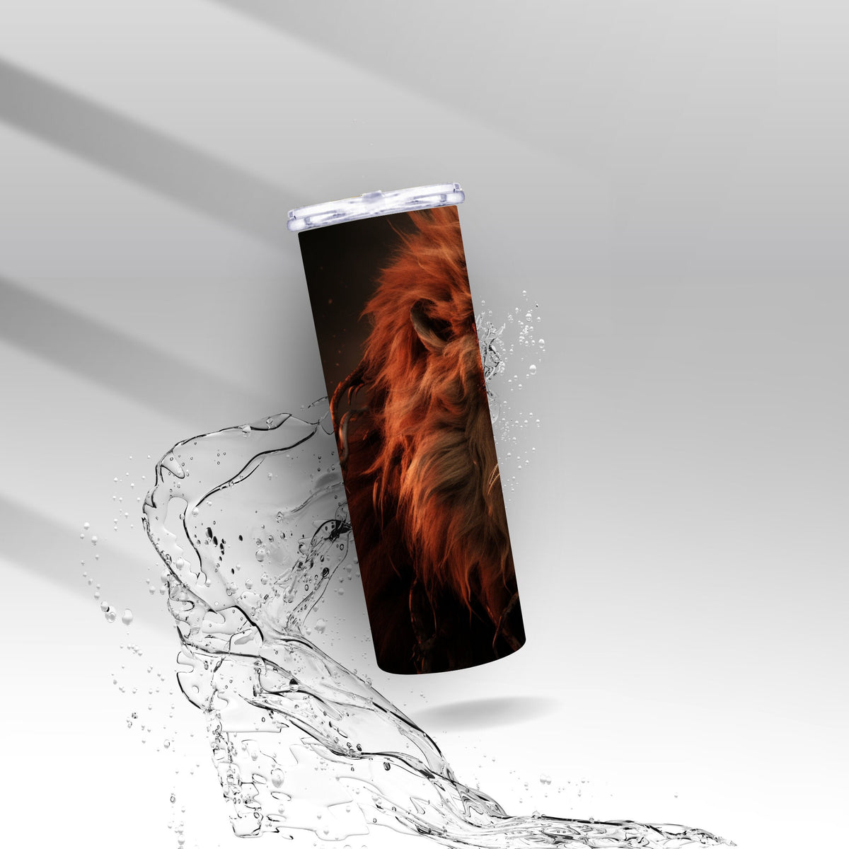 Zombie Lion, Sublimation Insulated Tumbler