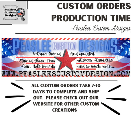 Laser Engraved We the People Trump Tumbler