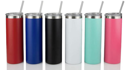 Laser Engraved Motorcycle Tumbler