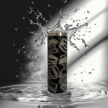 Laser Engraved Book Lovers Tumbler