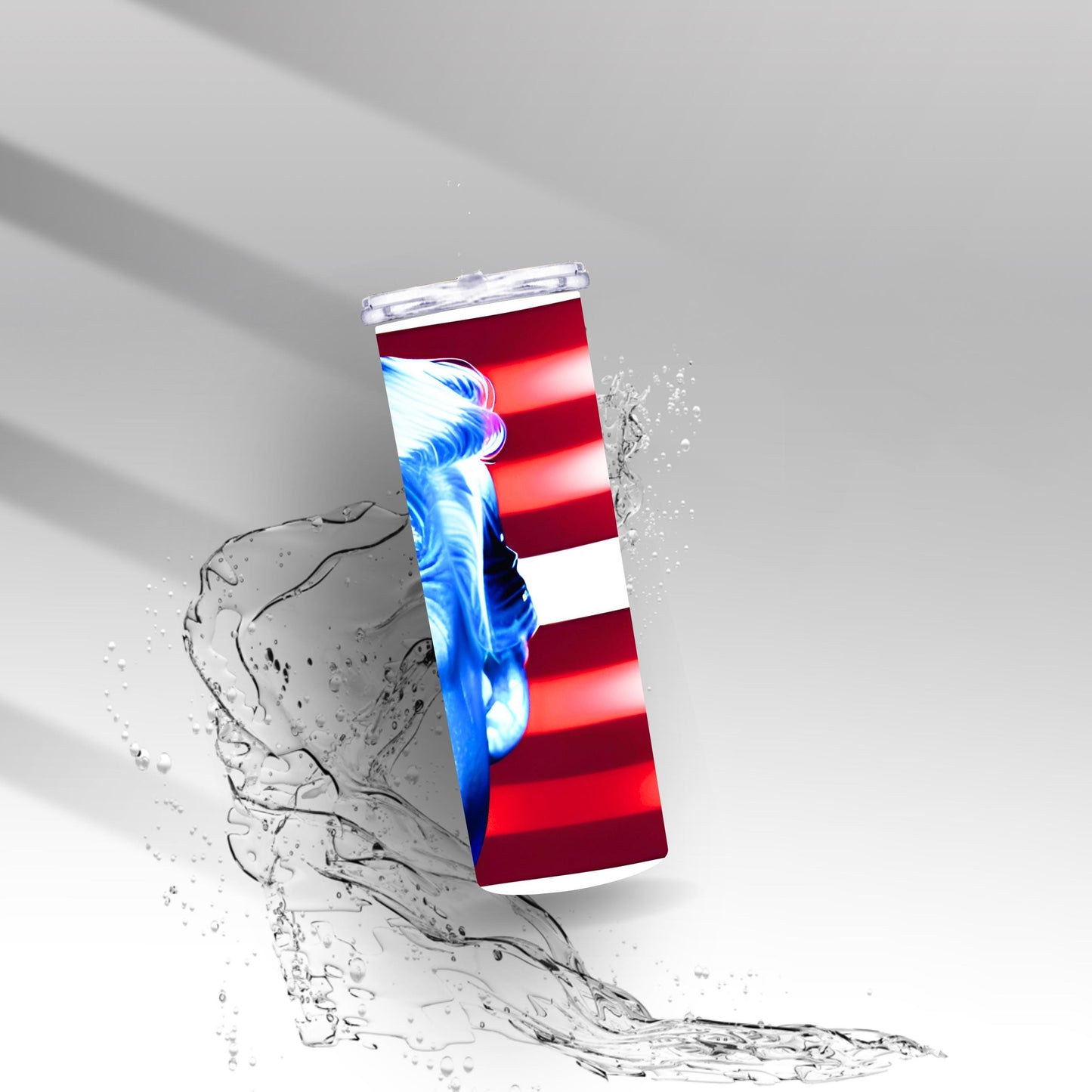 Trump Flag Tumbler | Patriotic President Cup | Custom 20oz 30oz Stainless Steel Sublimation Drinkware