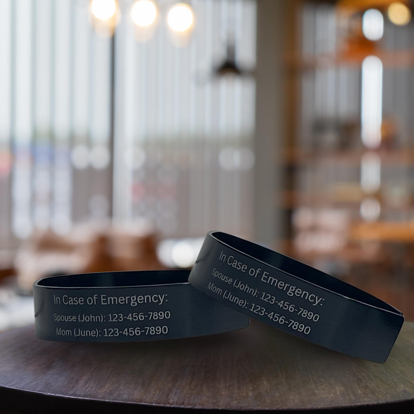 Laser Engraved Medical ID Bracelet – Life-Saving Style at Your Wrist