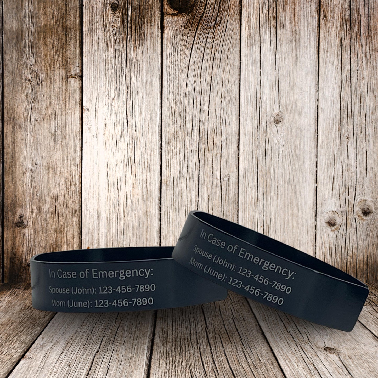 Laser Engraved Medical ID Bracelet – Life-Saving Style at Your Wrist