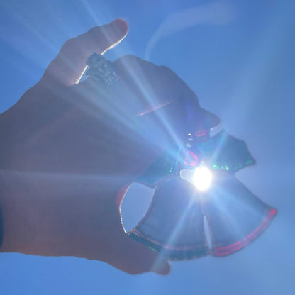 Christmas Bells Stained Glass Ornament | Handmade Holiday Suncatcher | Festive Window Décor | Winter Gift | Glass Christmas Art