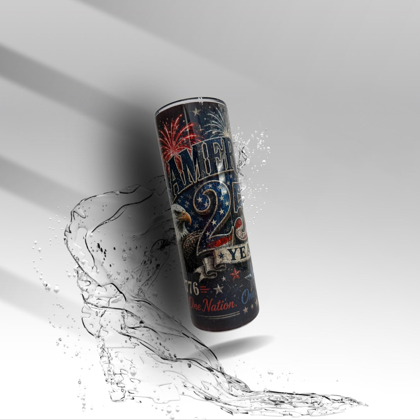 America 250 Years Tumbler | Patriotic Eagle 1776 Cup | USA 2026 Freedom