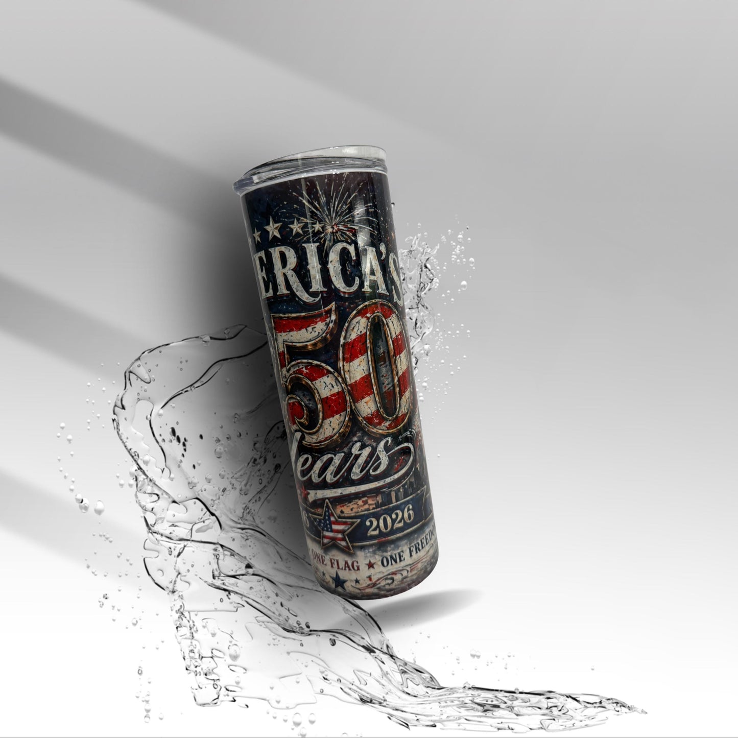 America 250 Years Tumbler | 1776–2026 Patriotic Cup | Statue of Liberty