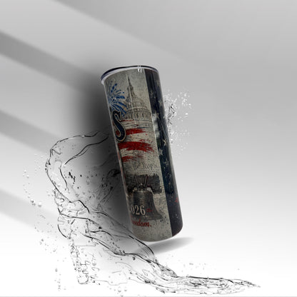 America 250 Years Tumbler | Patriotic Eagle 1776 Cup | USA 2026 Freedom