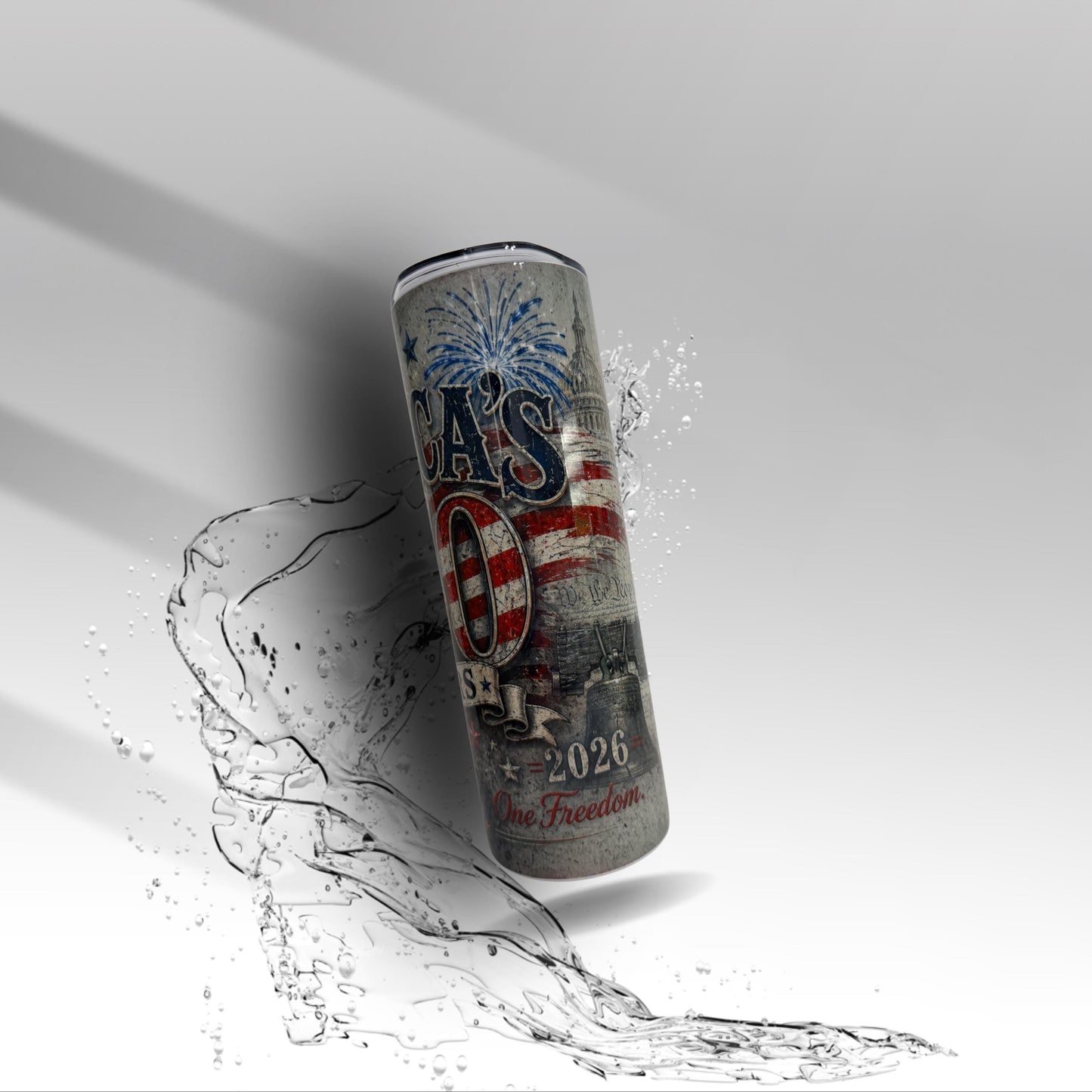 America 250 Years Tumbler | Patriotic Eagle 1776 Cup | USA 2026 Freedom