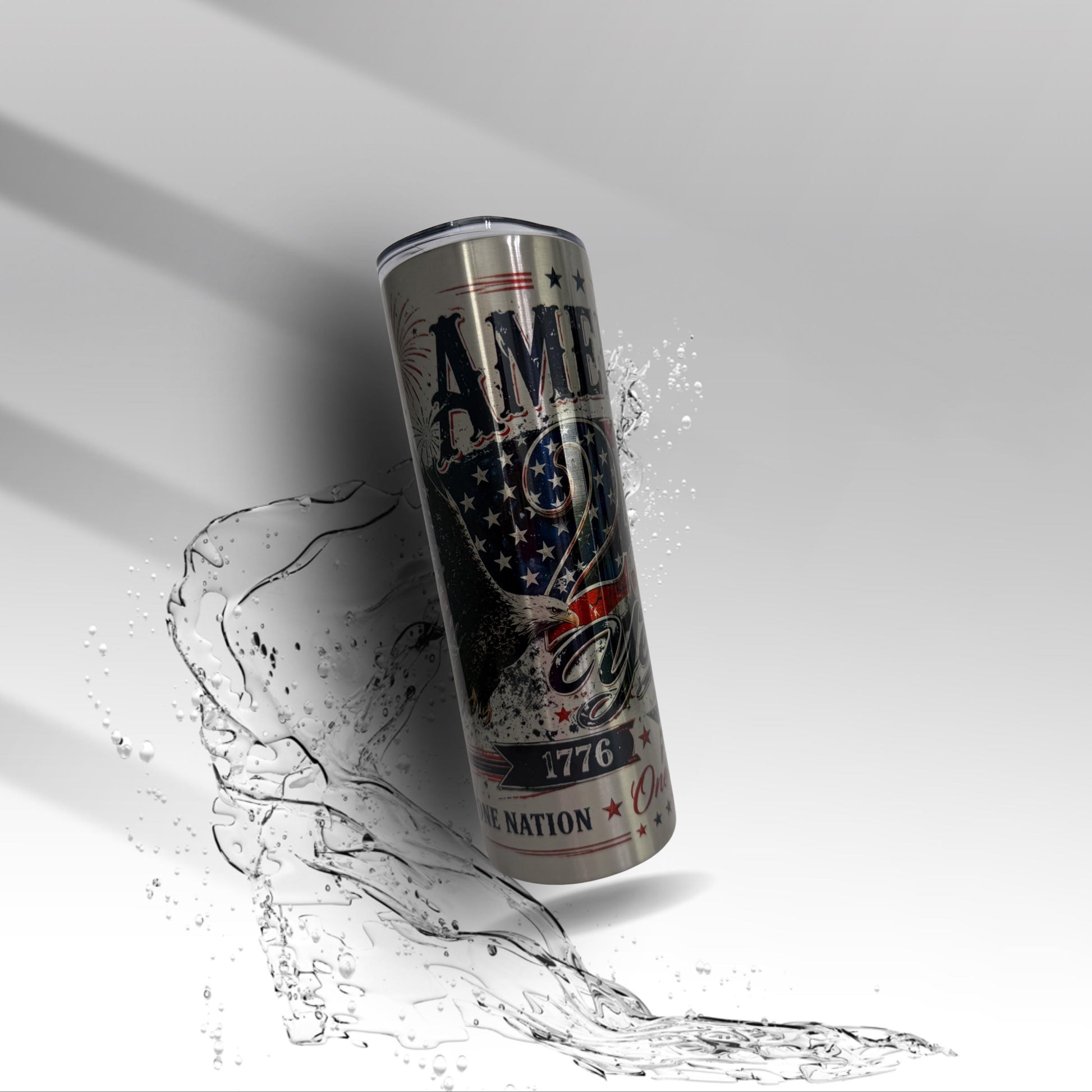 America 250 Years Tumbler | Statue of Liberty Eagle Cup | 1776 2026 Patriotic Stainless Steel Tumbler Gift USA