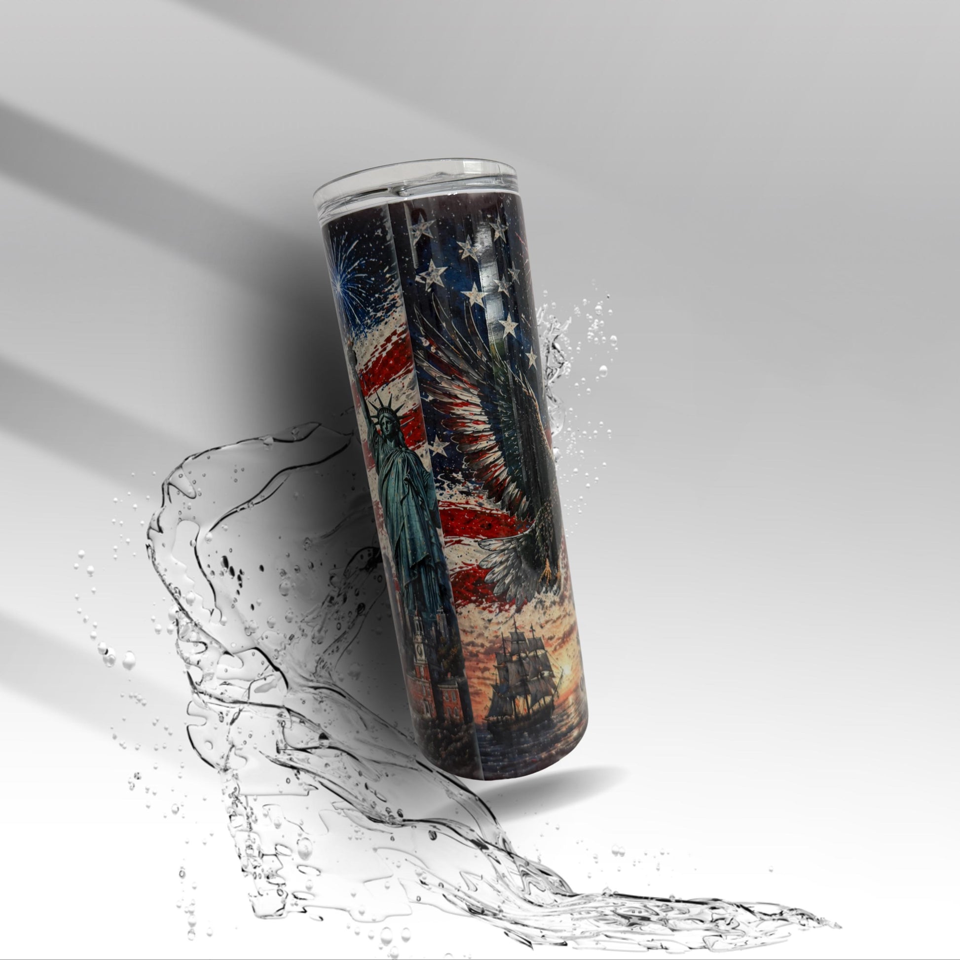 America 250 Years Tumbler | 1776–2026 Patriotic Cup | Statue of Liberty