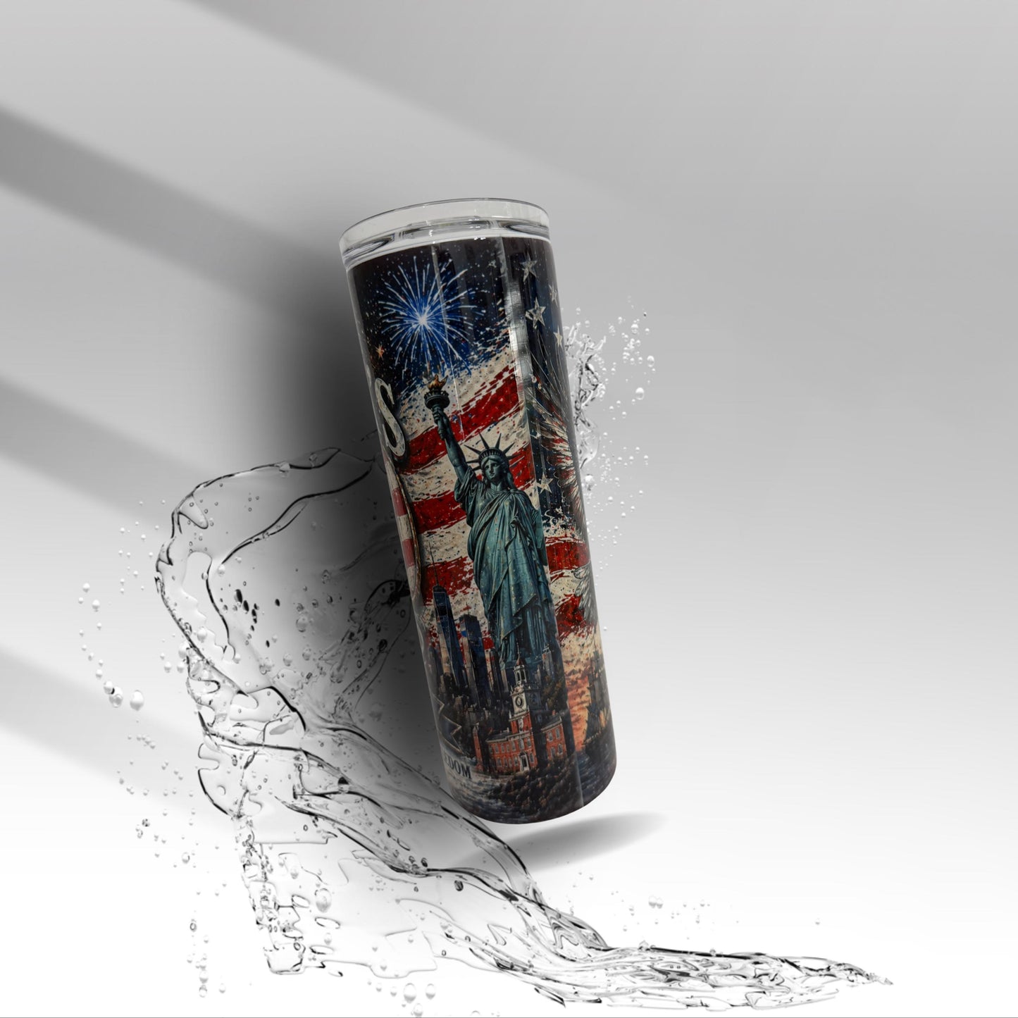 America 250 Years Tumbler | 1776–2026 Patriotic Cup | Statue of Liberty