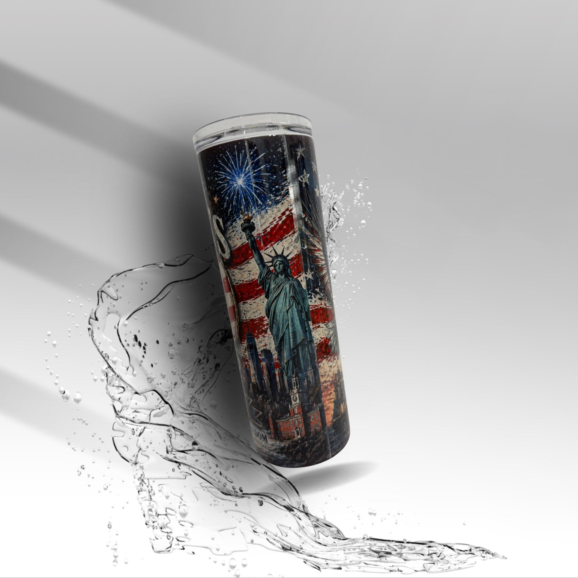 America 250 Years Tumbler | 1776–2026 Patriotic Cup | Statue of Liberty