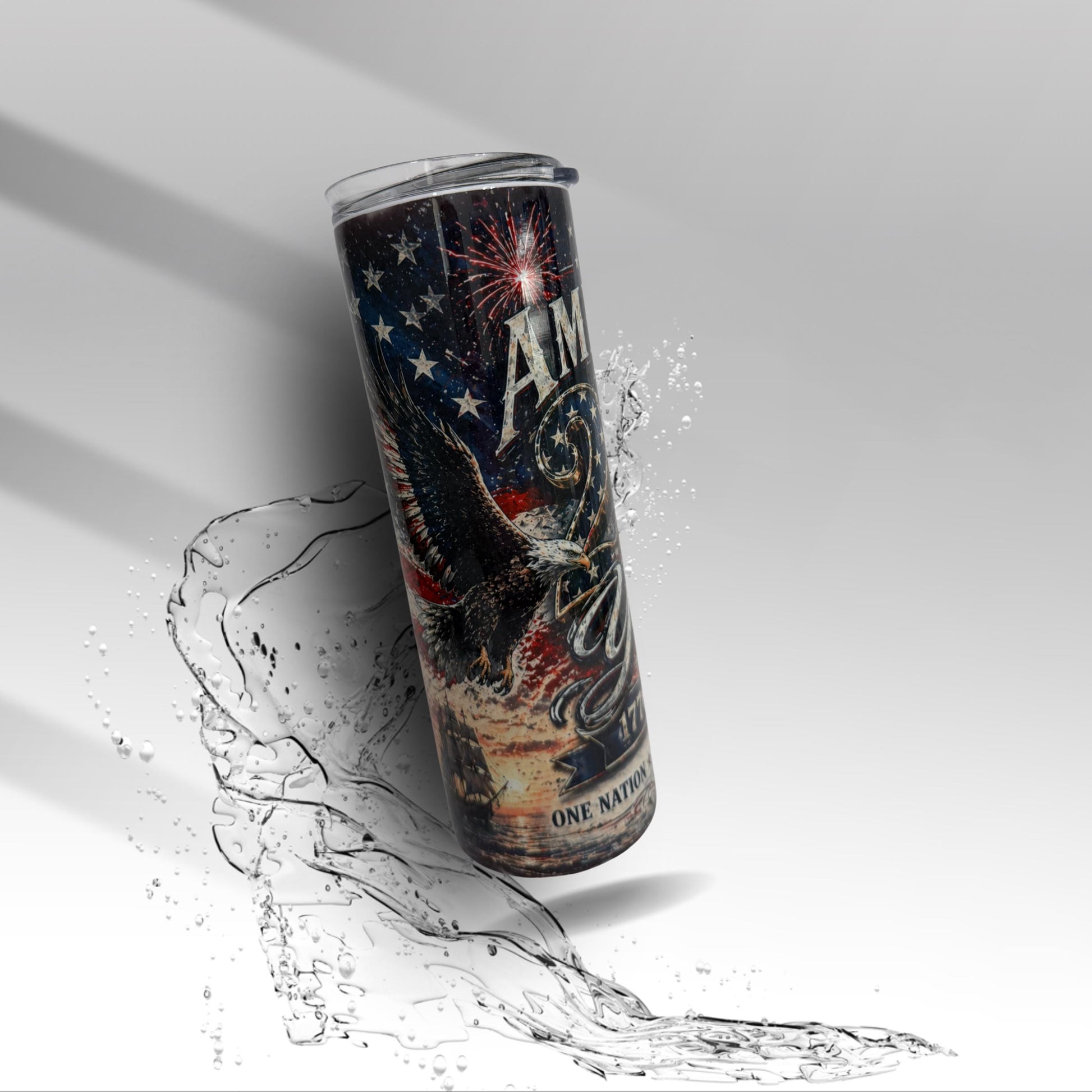 America 250 Years Tumbler | 1776–2026 Patriotic Cup | Statue of Liberty