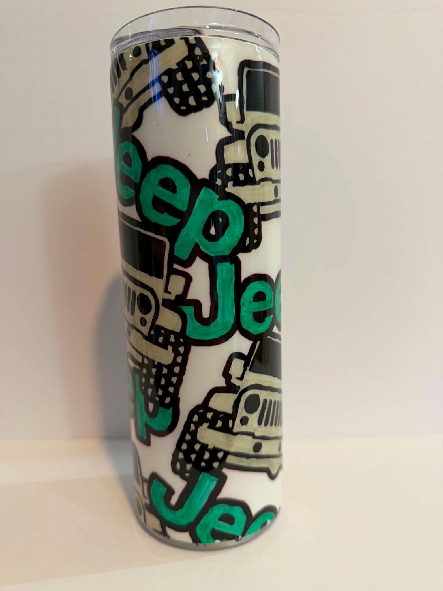 Off-Road Adventure 20oz Epoxy Tumbler | Clearance