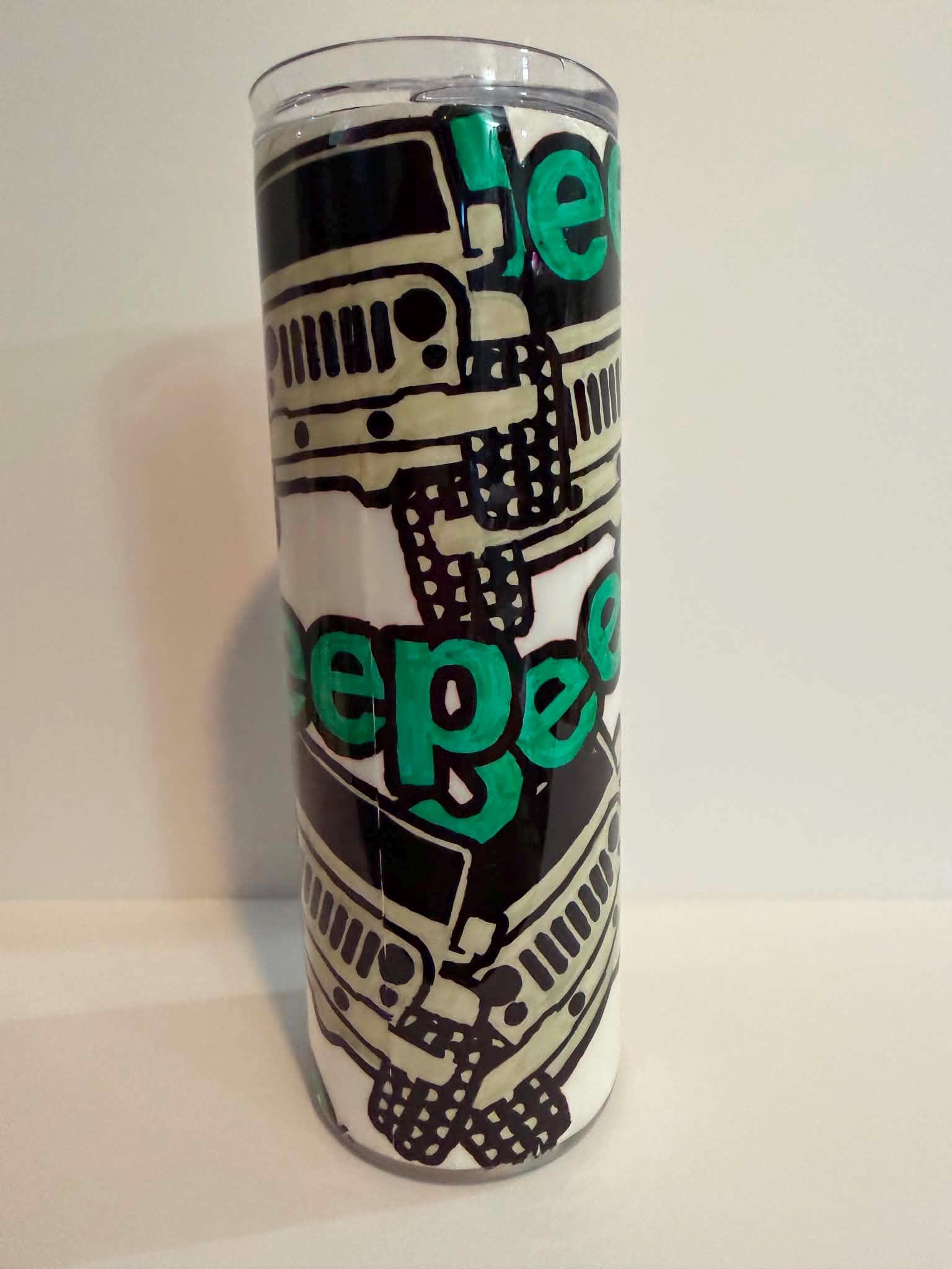 Off-Road Adventure 20oz Epoxy Tumbler | Clearance