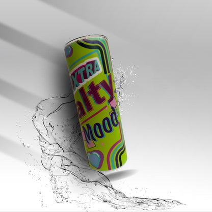 Extra Salty Mood 20oz Glow in the Dark Sublimation Tumbler | Clearance